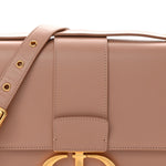 Box Calfskin 30 Montaigne Flap Bag Rose Des Vents