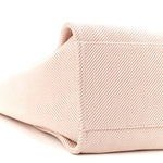 Mixed Fibers Calfskin Medium Deauville Tote Beige