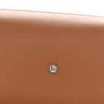 Smooth Calfskin Small Horizon Satchel Caramel