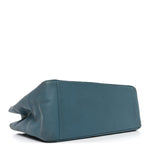 Caviar Quilted Grand Shopping Tote GST Blue
