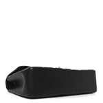 Caviar Quilted Jumbo Single Flap Black