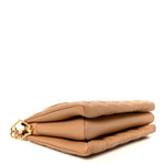 Lambskin Embossed Monogram Coussin PM Camel