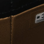 Lambskin Quilted Vanity Clutch With Chain Black