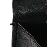 Lambskin Quilted Wallet On Chain WOC Black