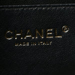 Lambskin Quilted Mini Rectangular Flap Black