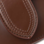 Smooth Calfskin Le Bambino Dark Brown