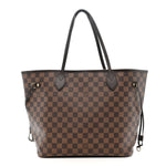 Damier Ebene Neo Neverfull MM Rose Ballerine