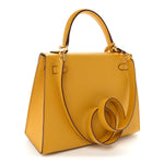 Epsom Kelly Sellier 25 Jaune Ambre