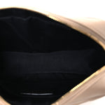 Calfskin Matelasse Monogram Lou Camera Bag Dark Beige