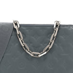 Lambskin Embossed Monogram Coussin PM Blue Glacier