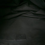 Monogram Large New Ladies Web Hobo Black