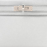 Metallic Chevre Chamkilight Mini Kelly Sellier 20 Argent