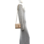 Grain De Poudre Medium Monogram Kate Satchel Nude Powder