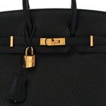 Togo Birkin 25 Black