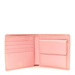 Caviar CC Button Bi-Fold Wallet Pink