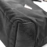 Nylon Shoulder Bag  Black