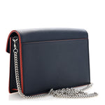 Soft Calfskin My Lockme Chain Pochette Marine Rouge