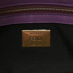 Nappa FF 1974 Embossed Baguette Agapanto