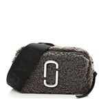 Shearling Snapshot The Teddy Camera Bag Grey