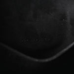 Calfskin CD Embossed Medium C'est Chain Bucket Bag Black