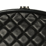 Lambskin Quilted Timeless Clutch Black