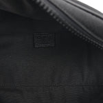 Nylon Monogram Fanny Pack Belt Bag Black