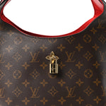 Monogram Flower Hobo Coquelicot