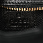 Calfskin Mini Moon Side Shoulder Bag Black