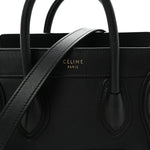 Smooth Calfskin Nano Luggage Black