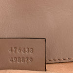 Calfskin Matelasse Super Mini GG Marmont Shoulder Bag Porcelain Rose