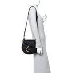Calfskin Large Tess Bag Black