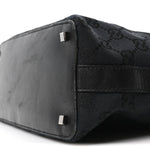 GG Canvas Monogram Shoulder Bag Black
