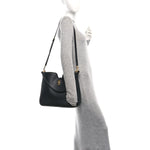 Smooth Calfskin Medium Camille 16 Soft Bag Black