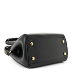 Supple Calfskin Small Madrid Bag Black