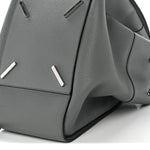 Grained Calfskin Medium Hammock Shoulder Bag Blue