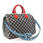 Damier Speedy Bandouliere 30 Black White