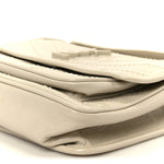 Crinkled Calfskin Matelasse Monogram Baby Niki Chain Satchel Crema Soft