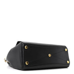 Smooth Calfskin Small Bel Air Carry All Bag Black