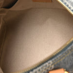 Damier Denim 3D Speedy Bandouliere 25 Bleu