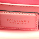 Calfskin Small Serpenti Forever Snake Strap Crossbody Bag Light Pink