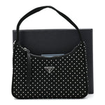 Re-Nylon Vela Studs Mini Re-Edition 2000 Bag Black