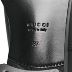 Calfskin Slim Horsebit Over The Knee High Boots 37 Black