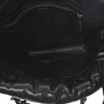 Nappa Cloud Quilted Travia Medium Tote Black