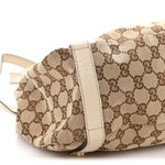 Monogram Medium Abbey Shoulder Bag Off White