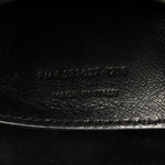 Crinkled Lambskin Matelasse Monogram Baby Niki Chain Satchel Seawood