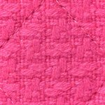 Tweed Quilted Small Vanity Case Fuchsia