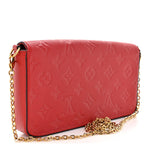 Empreinte Pochette Felicie Chain Wallet Scarlet