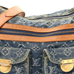 Monogram Denim Baggy PM Blue