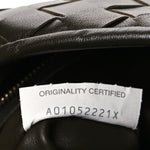 Calfskin Intrecciato Small Hop Kaki