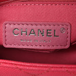 Caviar Quilted Incognito Extra Mini Coco Handle Flap Pink